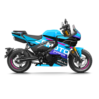 Cfmotoxo baboon racer 2025 motorcycle new car launched store pickup racing blue