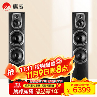 Hivi d60f + denon x580 amplifier home theater audio set 2.0 channel living room hifi high-fidelity audio floor-standing speaker system