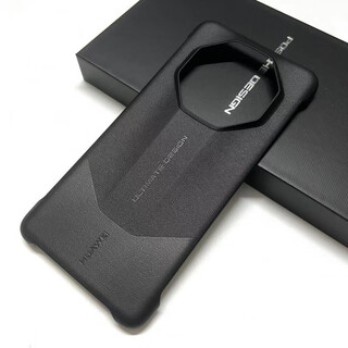 Huawei (huawei) original quality mate60rs extraordinary master mobile phone case 60rs porsche star diamond smart window flip cover huawei mate60 rs extraordinary master star diamond same style back case (black)