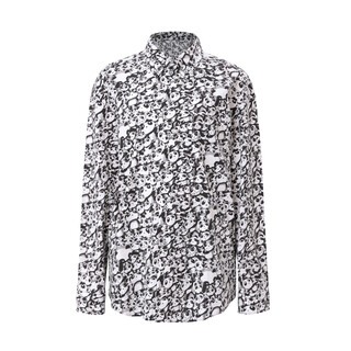 Amass/amass autumn printed design shirt new casual cotton long-sleeved trendy shirt 5300911 panda xs