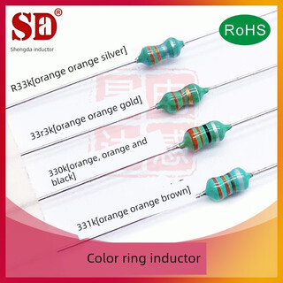 Color ring inductor 0204 0307 0410 0510 0512 0514 4.7 10 22 68uh 1uh/1r0k (1000 pieces) 0307