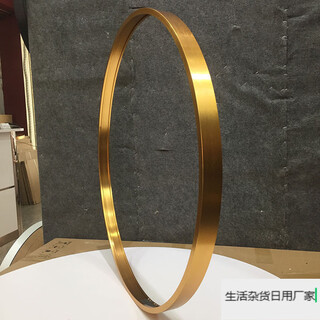 Other/other cross-stitch framed round aluminum alloy picture frame, diamond picture frame, framed, photo frame framed wedding photos, suitable for painting heart diameter 70 cm, plexiglass + back plate, brushed black