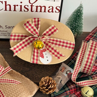 Craftsman christmas ribbon 4 meters gift wrapping ribbon ribbon ribbon ribbon wrapping paper christmas tree decoration bow