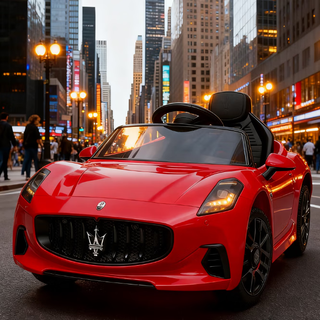 Lovipu maserati children's electric car four-wheeled remote control car drivable car baby can sit on birthday gift