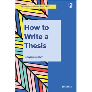【3-6周达】How to Write a Thesis