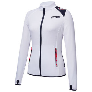 Colliff sports jacket for men and women fall and winter stand collar windproof cycling clothing outdoor training running jacket top white s s