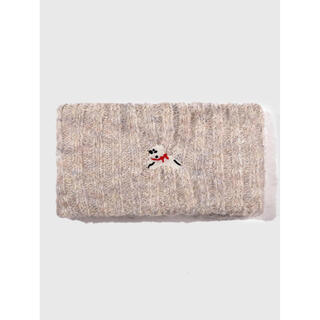 Qiya love hairband pregnant women's postpartum ear protection thickened warm headband 2025 new autumn and winter women's sleeping headband hat beige