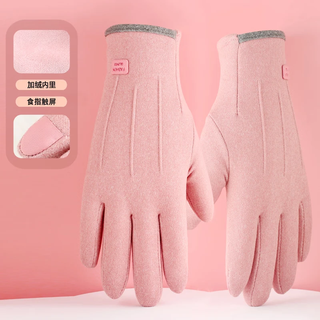 Torchman gloves for cold protection women's gloves touch screen warmth outdoor electric vehicle gloves h3043 powder