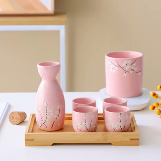 Yusen yiqing wine pot, white wine and wine set, home restaurant hot pot, warm wine pot, small wine glass, shot glass, all come with a gift (cork). this option does not need to be photographed.
