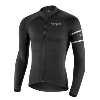 Westbiking cycling bib pants spring, autumn and winter cycling trousers men's tight sponge pad pants cycling jersey cycling tops velvet warmth s