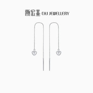 Trendy acer platinum love pt950 platinum ear wire women's earrings as a birthday gift for girlfriend, priced at about 0.5g per pair