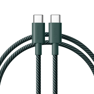 Xiaomi (mi) xiaomi 6a c-c 2m braided data cable dark green