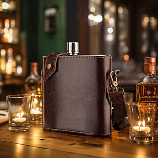 Snake 316 stainless steel wine bottle portable 2 taels jin jin equal to 0.5 kg, filled with empty bottles of liquor bottles, home metal car