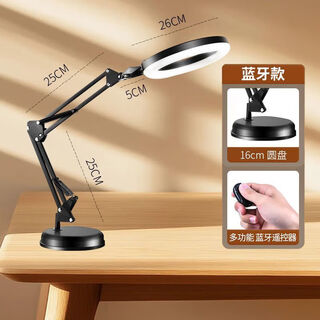 Fancychic mobile phone stand for live broadcast with fill light, overhead shooting, desktop shooting, gourmet jewelry, jade photography, video recording stand, structurally upgraded mechanical arm stand