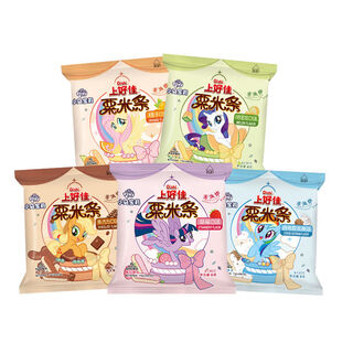 Shanghaojia casual snacks puffed food corn strips small package 6g 50 packs (random flavor)