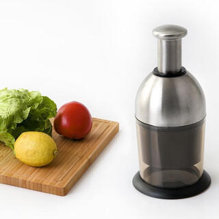 Yiyan paipai knife multi-functional garlic smashing artifact hand-pressed household versatile vegetable cutting artifact garlic pounding artifact second generation third generation 304 stainless steel + abs material + enlarged and thickened body