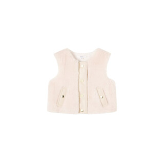 Chloe buttoned vest p01076601 pink l y 6