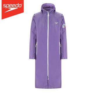 Speedo adult model water-resistant polar fleece autumn and winter training warm loose team uniform jacket 25-26 new model purple s
