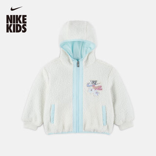 Nike (nike) toddler knitted sherpa jacket winter boys soft stacked embroidered jacket nike iq9994