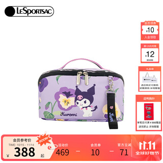 Lesportsac 25 new coolomi garden series cute and fresh makeup storage bag clutch jinse guimeng