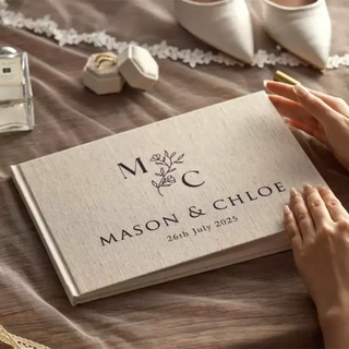 Yusenyi fabric photo album leather photo book high-end studio wedding photo wedding photo baby memorial album production vertical 12-inch 210x285mm 31-80 pages suggested photos 103115 photos + art micro