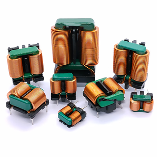 Hanshi hengye flat copper wire common mode inductor sq1212 5mh pitch 10 13 horizontal / 50 pieces