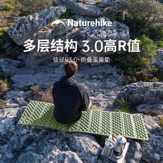 Naturehike egg nest mat r value 3.0 moisture-proof mat ultra-lightweight outdoor portable folding cushion moisture-proof floor mat
