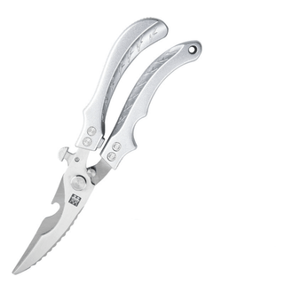 双立人（Henckel）德国DOUBLEDELI强力鸡骨剪刀不锈钢多功能厨房骨头剪食物海鲜剪刀 合金手柄(鸡骨剪)1把