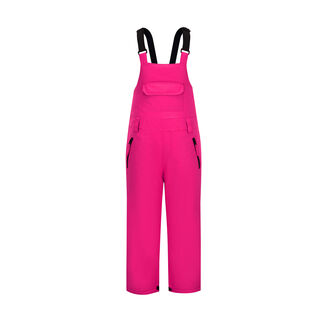 Children's overalls ski pants ski clothing for men and women thickened warm waterproof snowy white pink overalls m m170 recommended 110-120 jin jin equals 0.5 kg