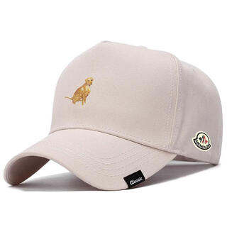 Mongolian piano casual new baseball cap for men and women, fashionable and versatile sun visor, loose and versatile, couples and students to keep warm, khaki color adjustable