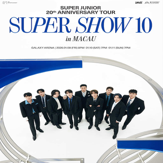 Macau, china super junior 20th anniversary tickets sunday, january 11, 2026 19 00 mop1899 non-original price consult customer service before bidding, private bidding is invalid please note the identity information contact information