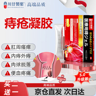 Sichuan pharmaceutical hemorrhoids cream medical carbomer hemorrhoids gel special for removing flesh balls and cutting roots hemorrhoids cream mole cang genuine anal itching