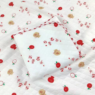 Purcotton pure cotton era recommended by yang ma newborn baby delivery room blanket pure cotton summer blanket newborn blanket single three-layer peace and joy blanket 85x85cm