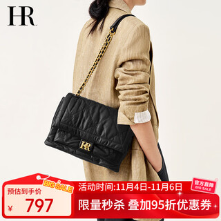 Hr helena bag women's first-layer cowhide shoulder crossbody bag women's rhombus hobo bag female birthday gift for girlfriend