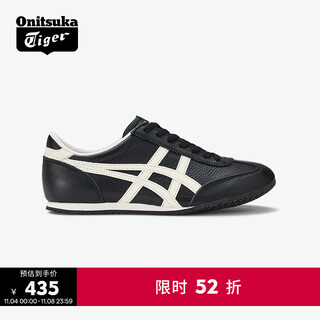 Onitsuka tiger machu racer autumn and winter men's and women's low-top comfortable retro sports casual shoes black 37