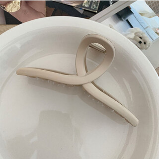 Sahane zuoyu 11cm frosted shark clip hair clip internet celebrity temperament hair clip hair clip women's back hair clip frosted khaki 11cm