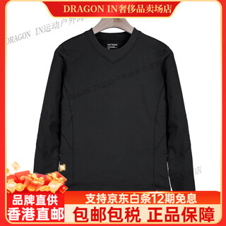 Arc'teryx (arc teryx) rho ls crew underwear women's warm long-sleeved bottoming top moisture-wicking 7354 black/black s