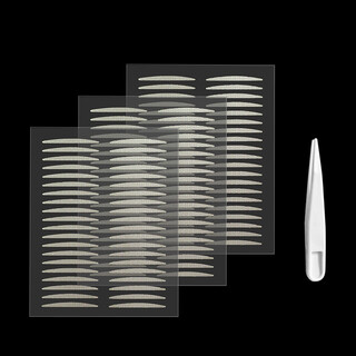 Acare t double eyelid patch/matte a1vaq001-double eyelid patch for women, mesh pattern, slim style, eye beauty patch, beauty artist, slim style, 3 sheets, 40 patches