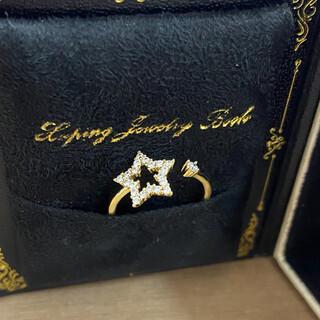 Xuping xuping jewelry alloy fashion temperament sweet personality star ring gift jewelry a00670603 ring #6k