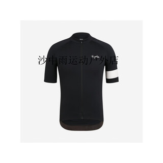Rapharapha core men's core short sleeve urban commuting outdoor road cycling spring and summer cycling jersey top black xs
