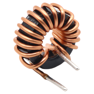 Hanshi hengye iron-silicon-aluminum magnetic ring inductor energy storage choke filter 33uh horizontal 1.0 wire diameter 10a 65125/40 pcs