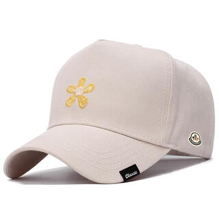 Meng mouth piano new style baseball cap for men and women fashionable and versatile sun visor peaked cap breathable and breathable sports loose versatile warmth khaki