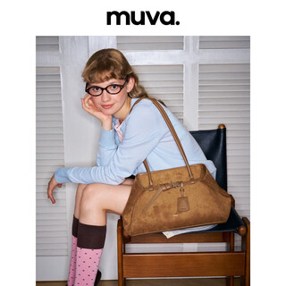 Muva folding ear bag large capacity bag women's new shoulder bag commuting to work tote bag new year's valentine's day gift