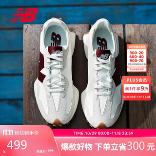 New balance women's sports shoes summer comfortable retro outdoor casual shoes 327 series ws327ka 38