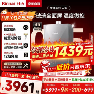 Rinnai master series 16l gas water heater household water servo constant temperature water heater six-drive constant temperature 0.5 temperature adjustment 16gd73 (jsq31-gd73)