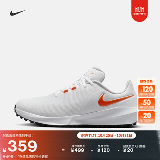 Nike men's and women's lightweight golf shoes winter fashion couple sports nike infinity g fn0555 102 white/eye-catching orange/black 41