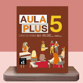 Full color paper aula internacional plus 1-5 volumes/aula plus 1-6 volumes native spanish textbooks pure spanish version comes with supporting audio spanish b2.1 native spanish textbooks
