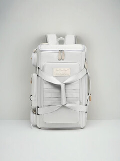 Xuance travel backpack luggage bag mountaineering bag men's backpack extra large capacity sports fitness skiing women's dry and wet white