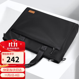 Golf (golf) business briefcase men's large-capacity handbag men's 13.3-inch computer bag water-repellent horizontal briefcase