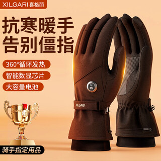 Shigeri electric heating gloves usb charging graphene heating warm gloves men's battery car motorcycle gloves winter